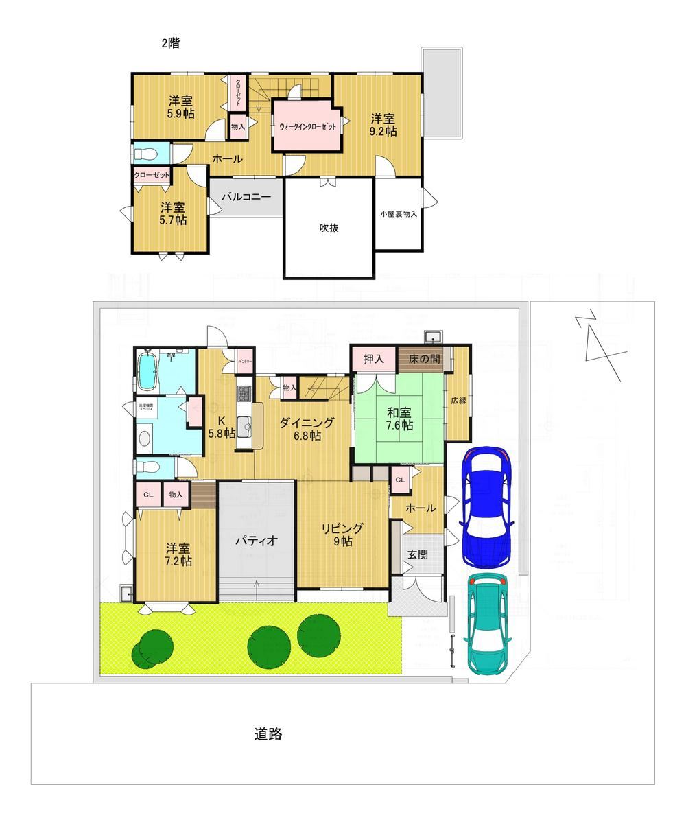 5LDK house in Fukutsu, Fukuoka - Photo 1