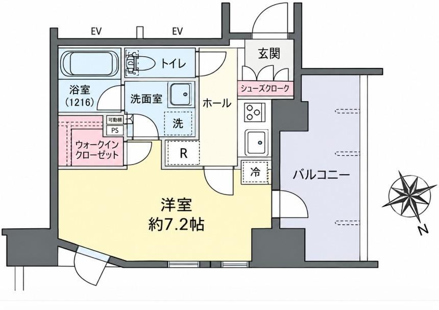 1K apartment in Nishi Ward, Nagoya, Aichi - Photo 1