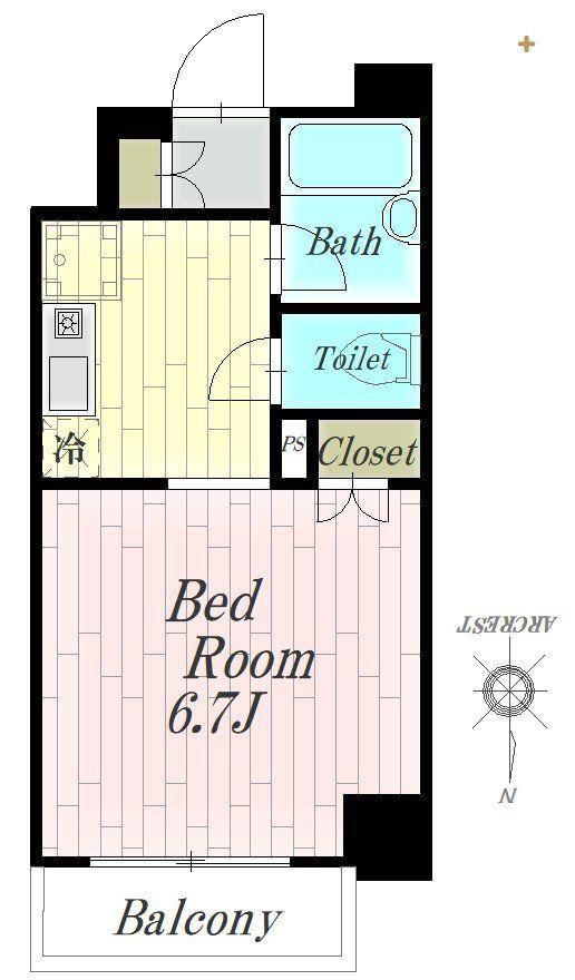 1K apartment in Sumida Ward, Tokyo - Photo 1