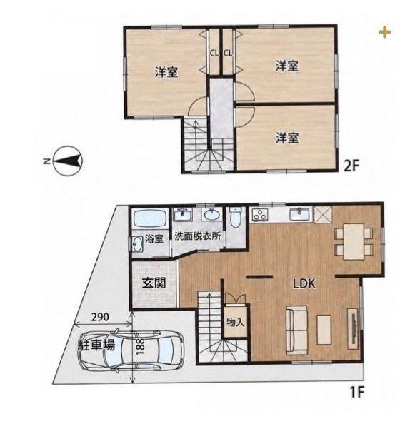 3LDK house in Kodaira, Tokyo - Photo 1