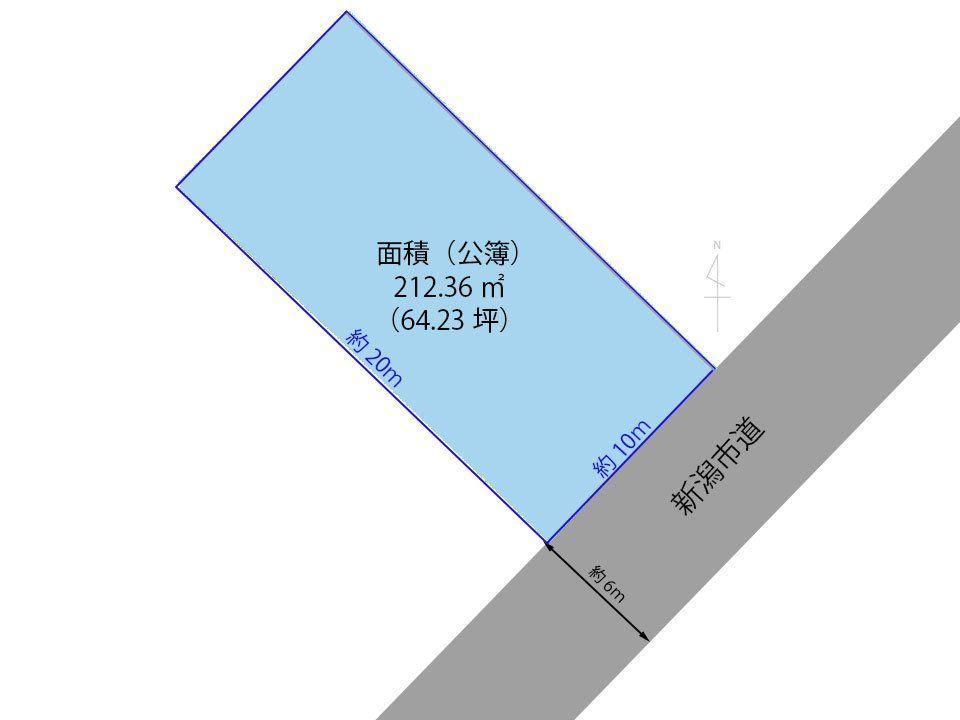 212 m² land in Nishi Ward, Niigata - Photo 1