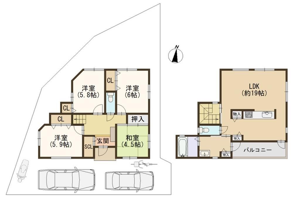 4LDK house in Higashiosaka, Osaka - Photo 1