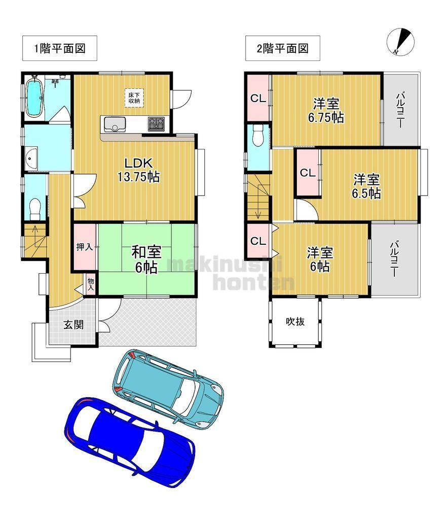 4LDK house in Taishi, Minamikawachi District, Osaka - Photo 1