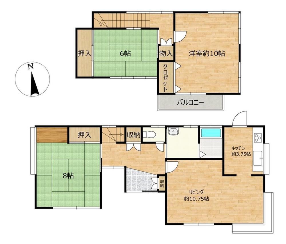 3LDK house in Ube, Yamaguchi - Photo 1