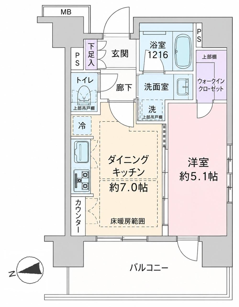 1DK apartment in Taito Ward, Tokyo - Photo 1