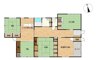 5LDK house in Nishikan Ward
