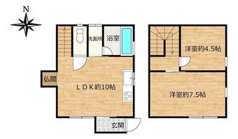 2LDK house in Onagawa, Oshika District