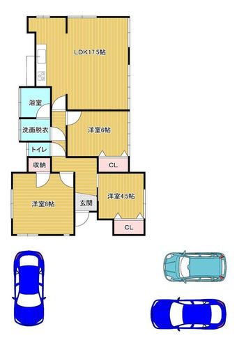 3LDK house in Usa