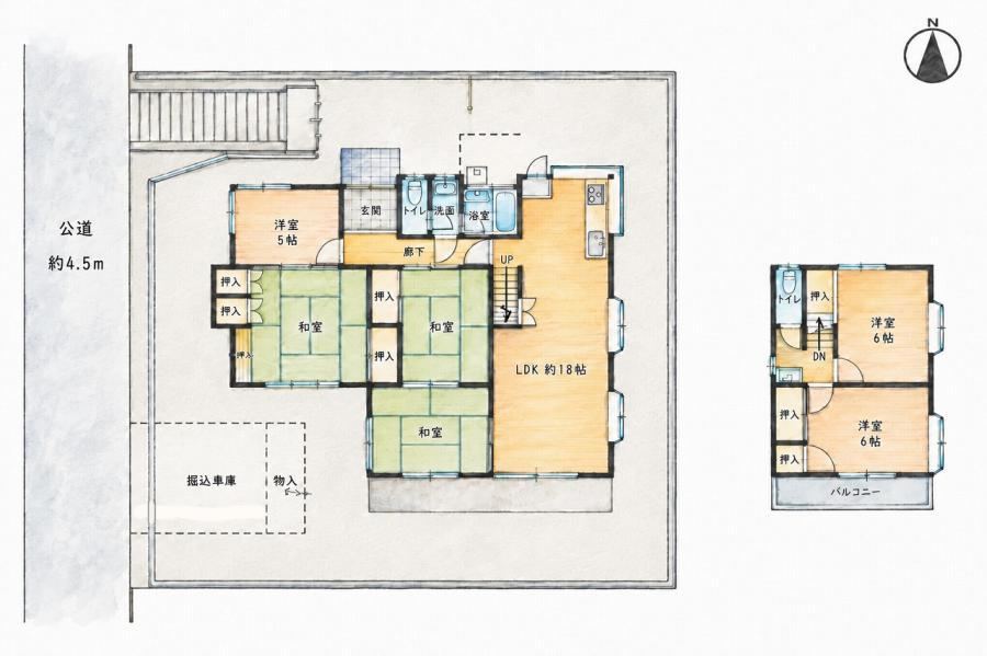 4LDK house in Neyagawa, Osaka - Photo 1