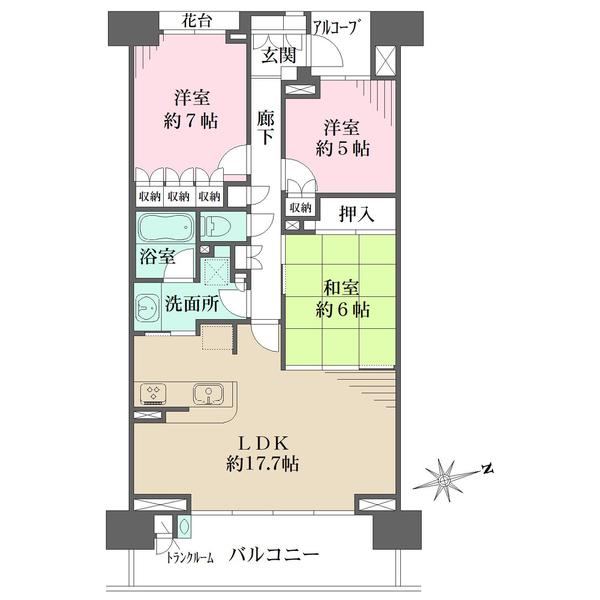 3LDK apartment in Totsuka Ward, Yokohama, Kanagawa - Photo 1