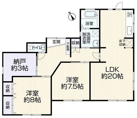 2LDK+S house in Kasugai, Aichi - Photo 1