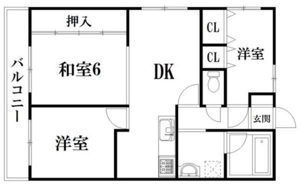 3DK apartment in Kainan, Wakayama - Photo 1