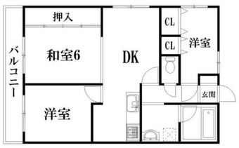3DK apartment in Kainan