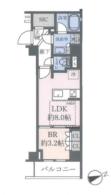 1LDK apartment in Ota Ward, Tokyo - Photo 1