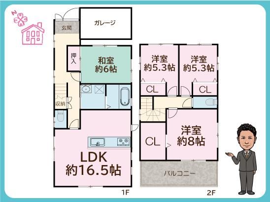 4LDK house in Kawaguchi, Saitama - Photo 1