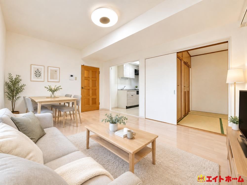 2DK+S apartment in Tama, Tokyo - Photo 1