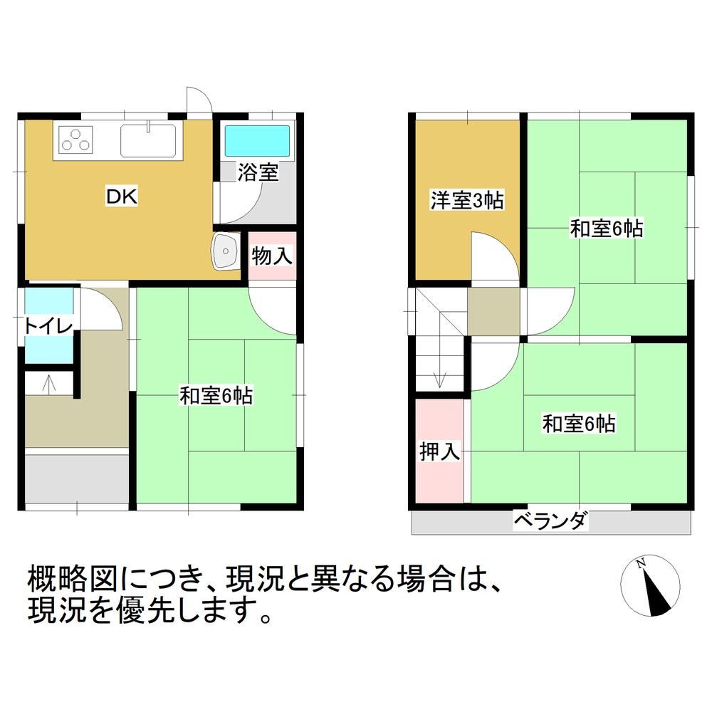4DK house in Nishi Ward, Sakai, Osaka - Photo 1