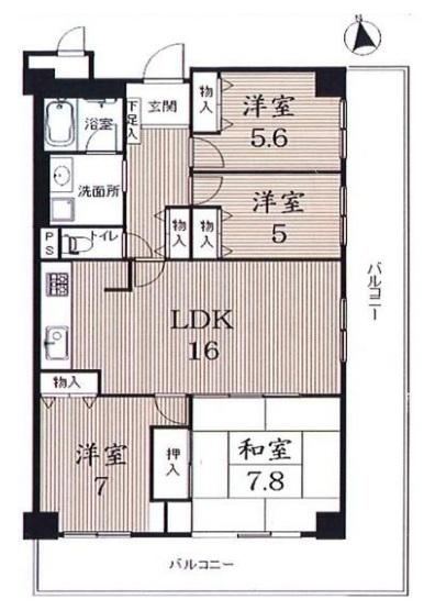 4LDK apartment in Nishinomiya, Hyogo - Photo 1