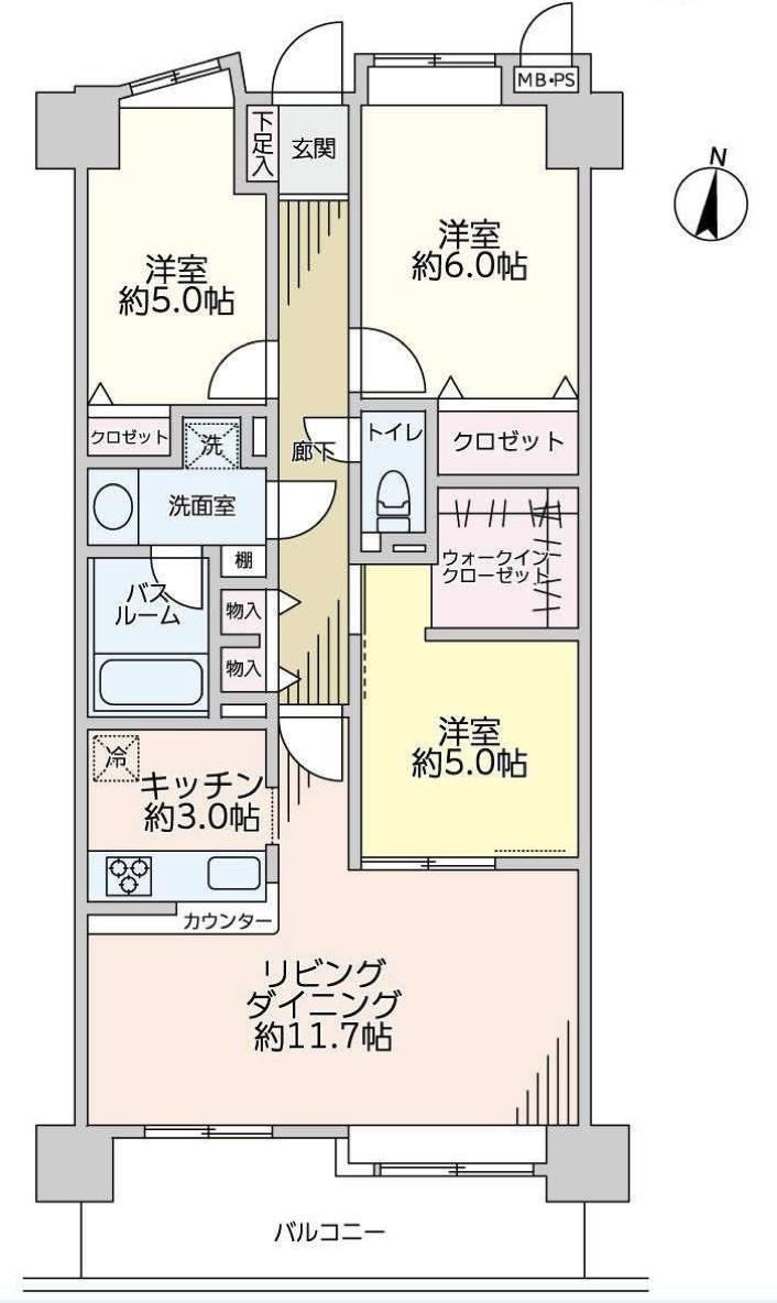3LDK apartment in Adachi Ward, Tokyo - Photo 1