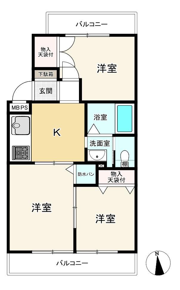 3K apartment in Itabashi Ward, Tokyo - Photo 1