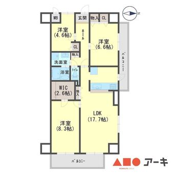 3LDK apartment in Taishi, Ibo District