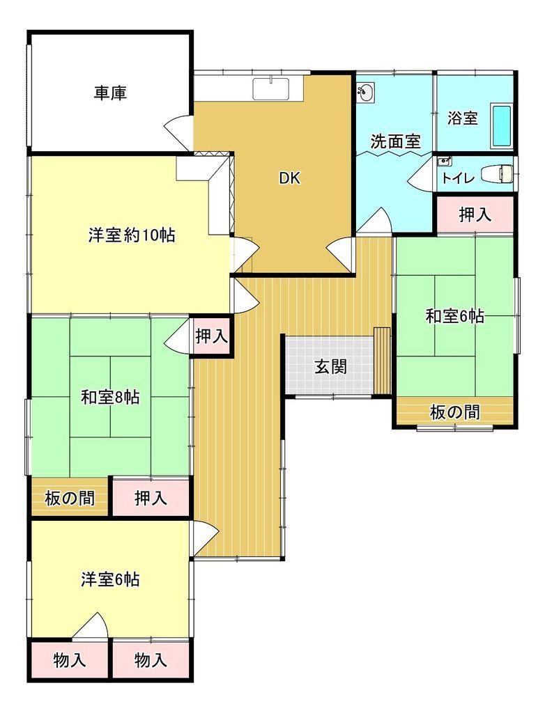 4DK house in Moji Ward, Kitakyushu, Fukuoka - Photo 1