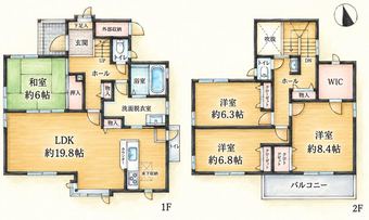 4LDK house in Ina, Kitaadachi District