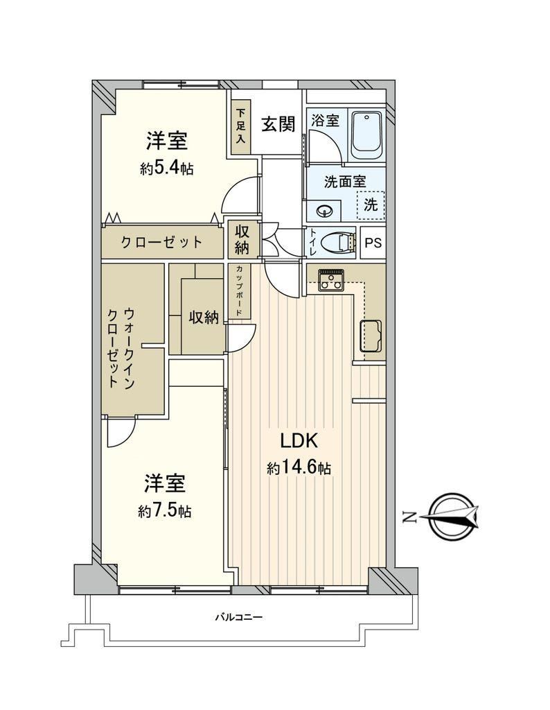 2LDK apartment in Joto Ward, Osaka - Photo 1