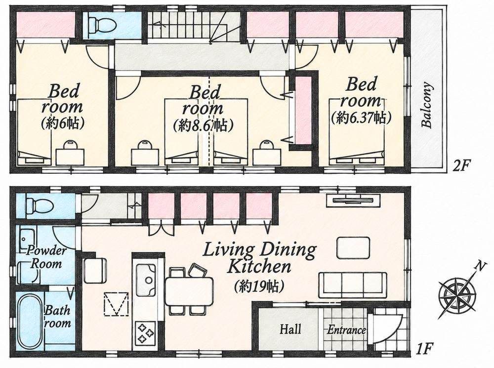 3LDK house in Izumi Ward, Yokohama, Kanagawa - Photo 1