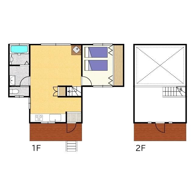 1LDK house in Hakuba, Kitaazumi District, Nagano - Photo 1