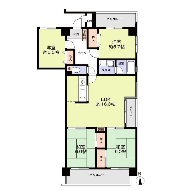 4LDK apartment in Toyota, Aichi - Photo 1