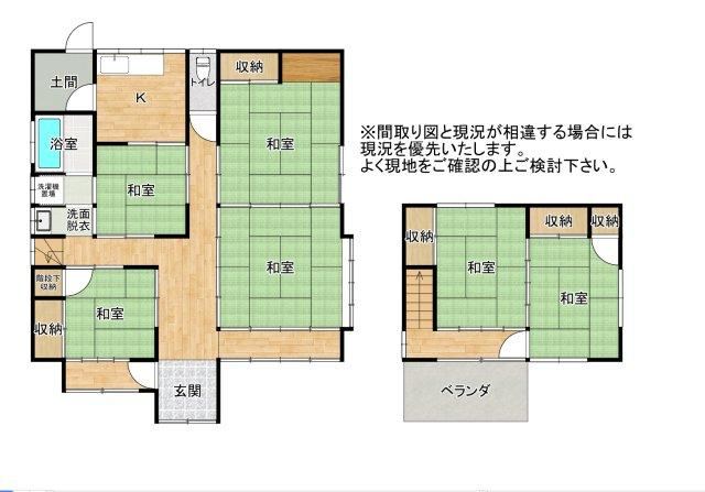 6K house in Aizuwakamatsu, Fukushima - Photo 1