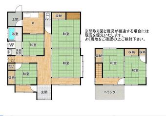 6K house in Aizuwakamatsu
