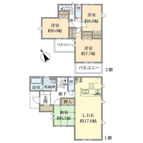 4LDK house in Koshigaya, Saitama - Photo 1