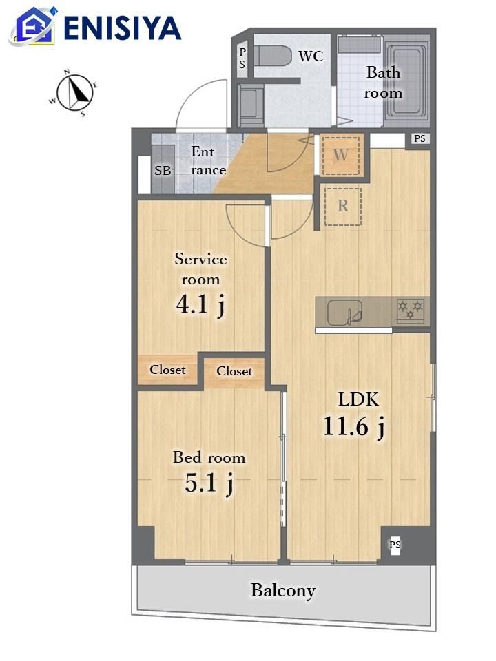 1LDK+S apartment in Nerima Ward, Tokyo - Photo 1