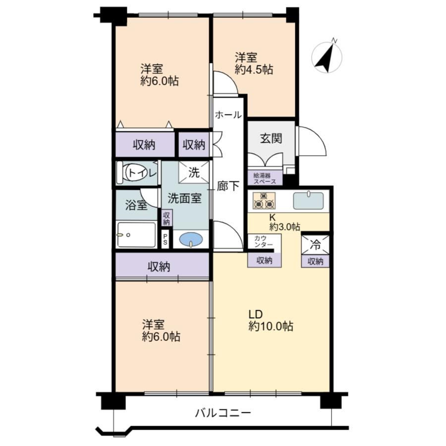 3LDK apartment in Akishima, Tokyo - Photo 1