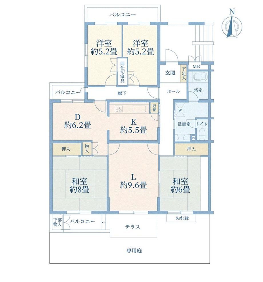 4LDK apartment in Aoba Ward, Yokohama, Kanagawa - Photo 1