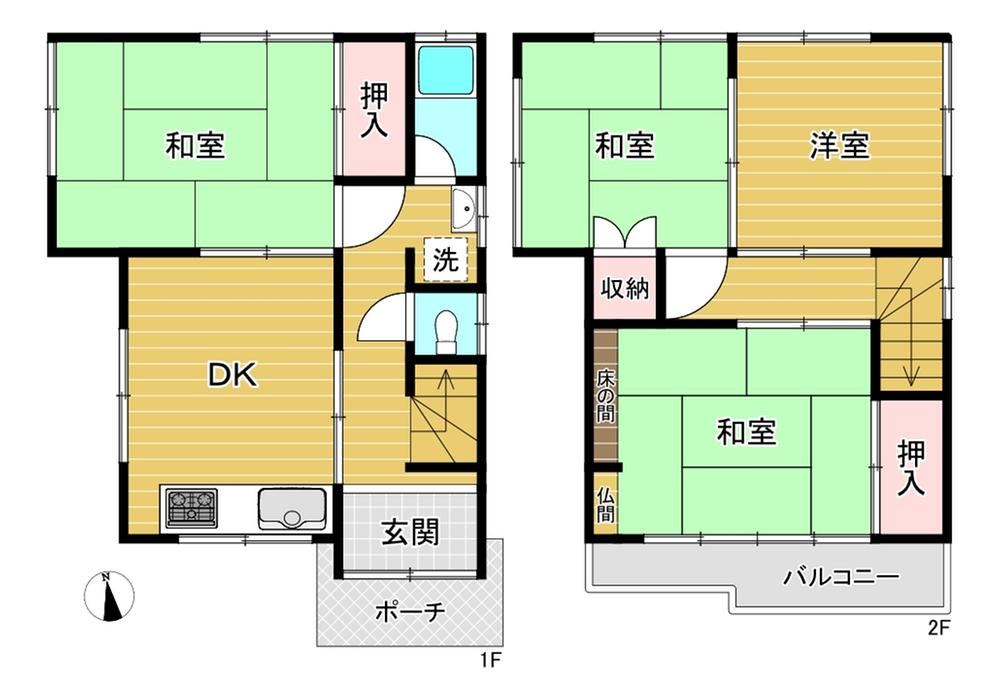 4DK house in Daito, Osaka - Photo 1