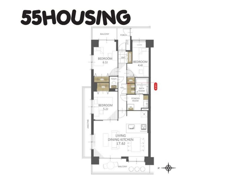 3LDK apartment in Chuo Ward, Saitama - Photo 1