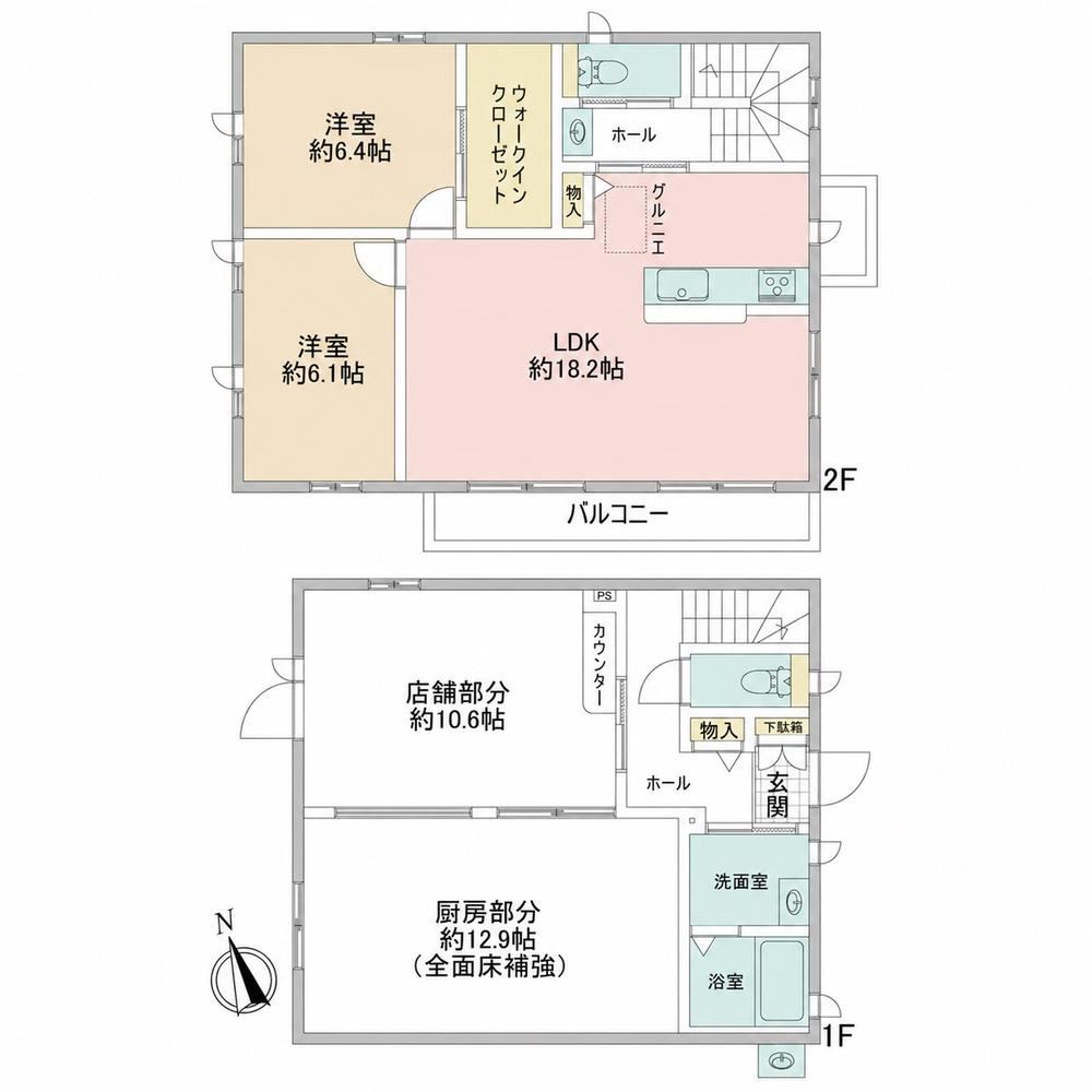 2LDK house in Toride, Ibaraki - Photo 1