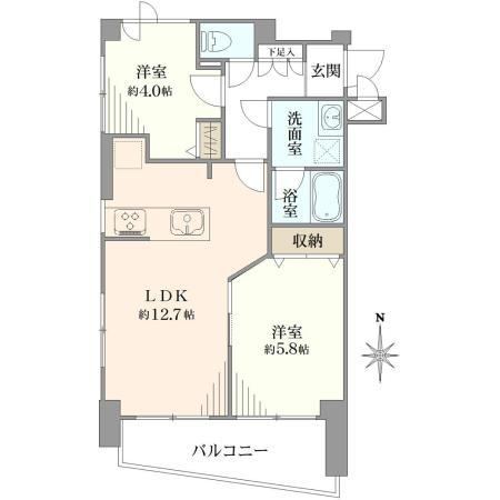 2LDK apartment in Suginami Ward, Tokyo - Photo 1