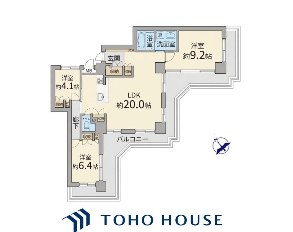 3LDK apartment in Kawaguchi, Saitama - Photo 1