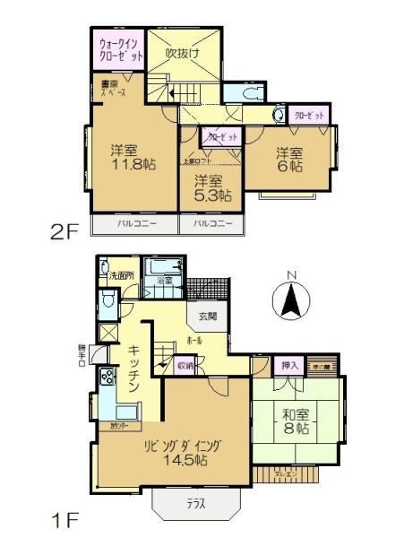4LDK house in Sakura, Chiba - Photo 1