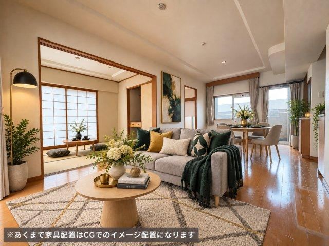 3LDK apartment in Kokurakita Ward, Kitakyushu, Fukuoka - Photo 1