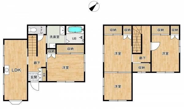 4LDK house in Matsudo, Chiba - Photo 1