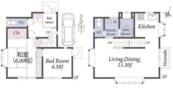 2LDK house in Shibuya Ward, Tokyo - Photo 1