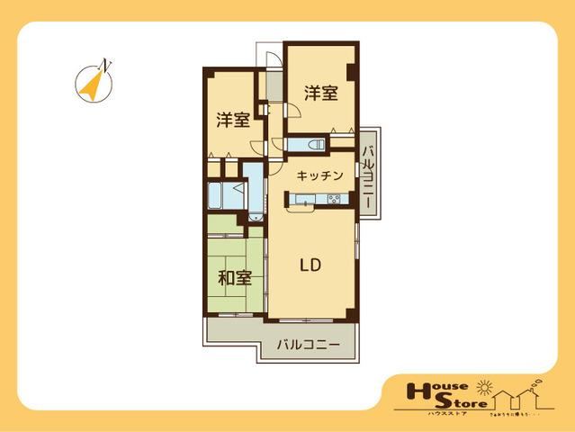 3LDK apartment in Kawaguchi, Saitama - Photo 1