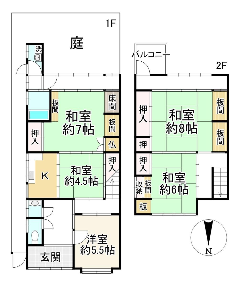5K house in Kita Ward, Kyoto - Photo 1