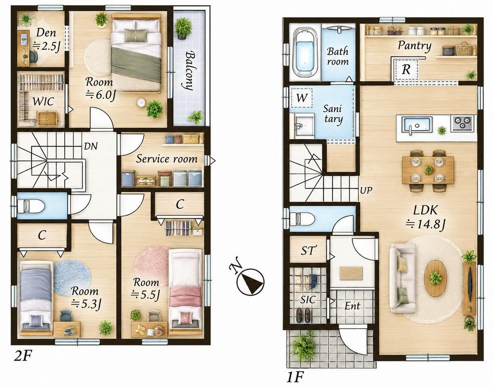 3LDK+S house in Ayase, Kanagawa - Photo 1