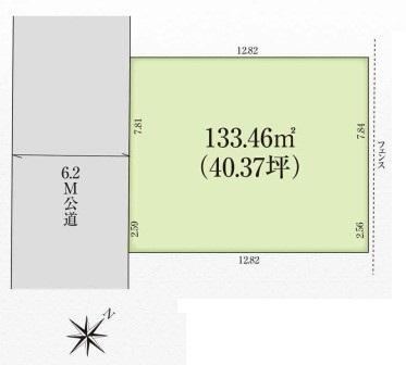 133 m² land in Kawagoe, Saitama - Photo 1